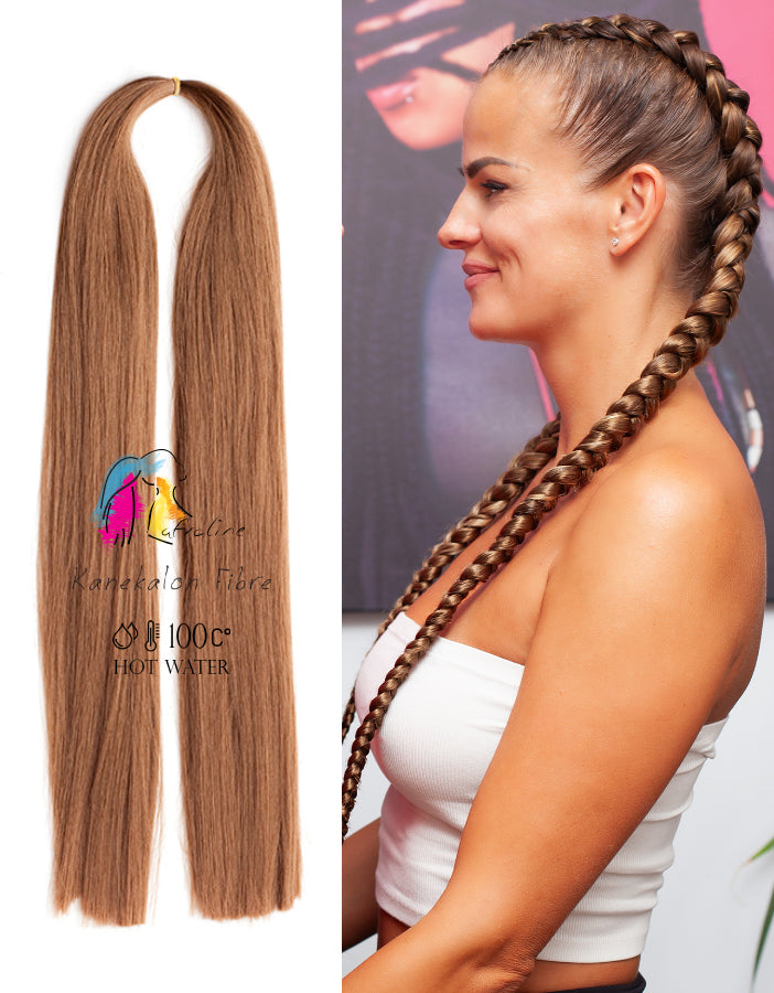 KANEKALON póthaj fonáshoz 12# Világosbarna AFROline - AFROline póthaj shop
