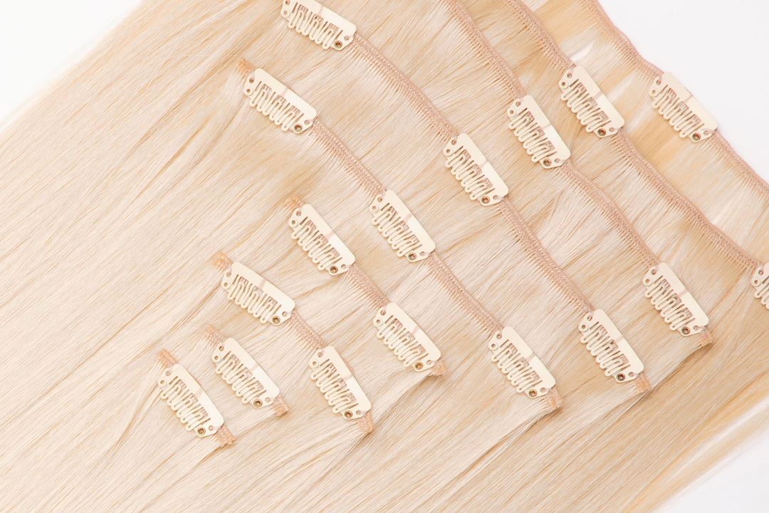 Csatos póthaj FUTURA haj 613# Szőke - AFROline póthaj shop