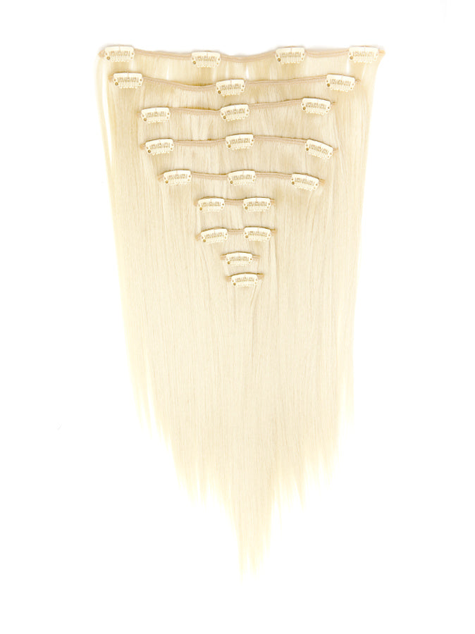 Csatos póthaj FUTURA haj 613# Szőke - AFROline póthaj shop