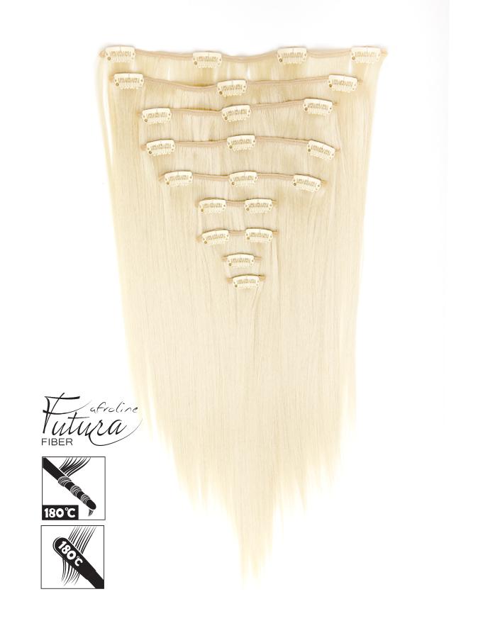 Csatos póthaj FUTURA haj 613# Szőke - AFROline póthaj shop