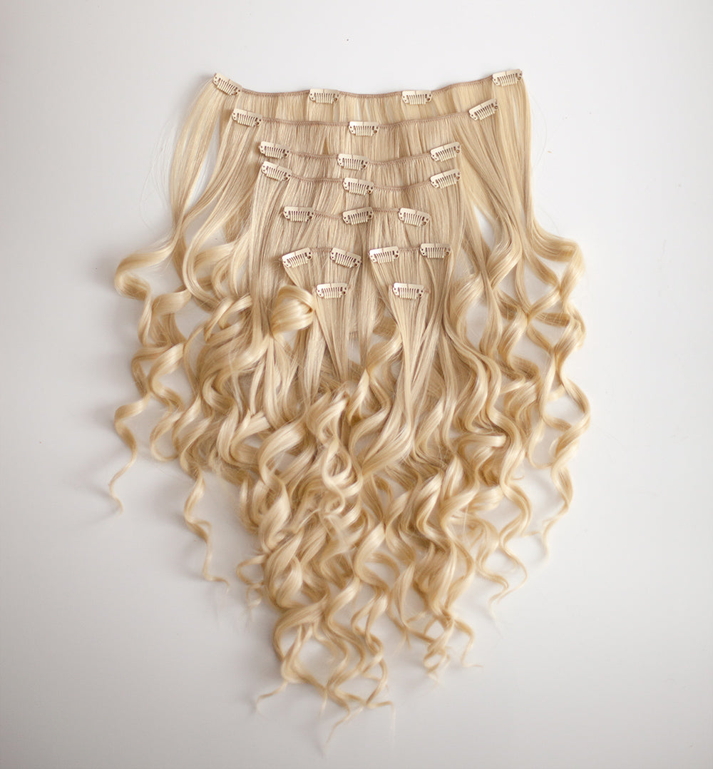 Csatos póthaj FUTURA haj 613# Szőke - AFROline póthaj shop