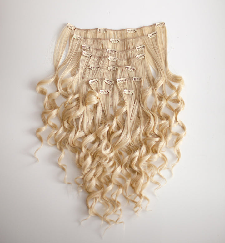 Csatos póthaj FUTURA haj 613# Szőke - AFROline póthaj shop