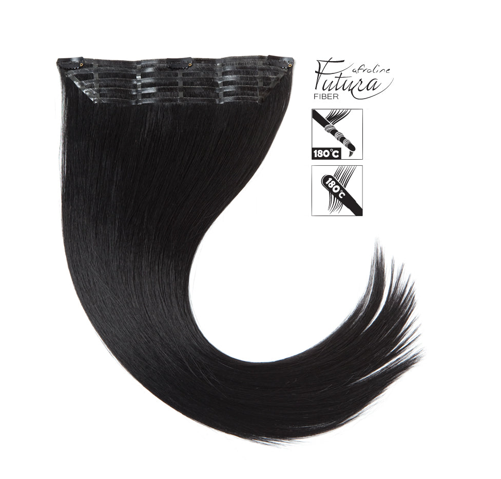 FUTURA haj Csatos pack 1# Fekete AFROline - AFROline póthaj shop