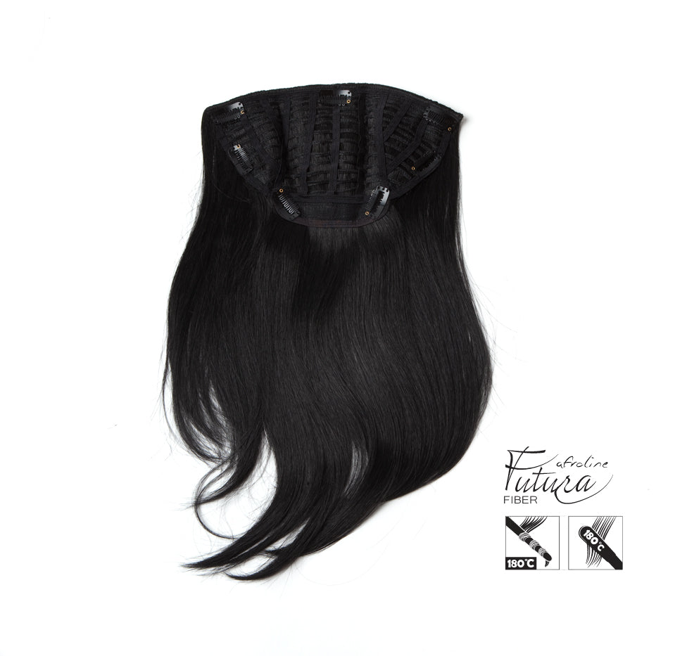 FUTURA haj CLIP&GO 1# Fekete AFROline - AFROline póthaj shop