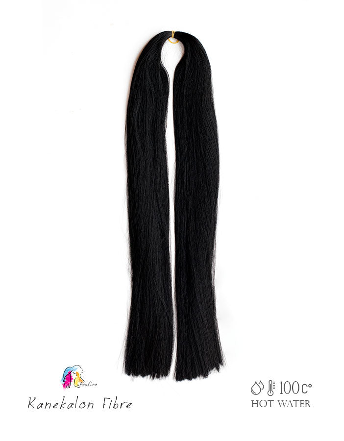 KANEKALON póthaj fonáshoz 1# Fekete AFROline - AFROline póthaj shop