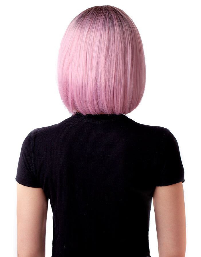 Paróka műhaj NIZZA Bob Mályva rózsa ombre AFROline