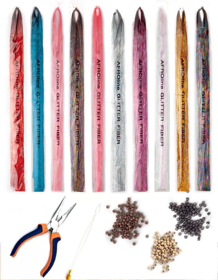 Glitter szál kezdőcsomag AFROline