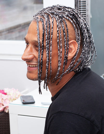 Jumbo Braid haj fonáshoz Ezüst AFROline - AFROline póthaj shop