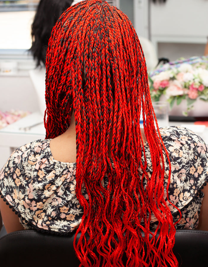KANEKALON haj fonáshoz Piros AFROline - AFROline póthaj shop