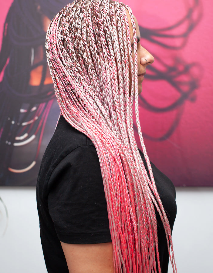 KANEKALON haj fonáshoz Rózsaszín AFROline - AFROline póthaj shop