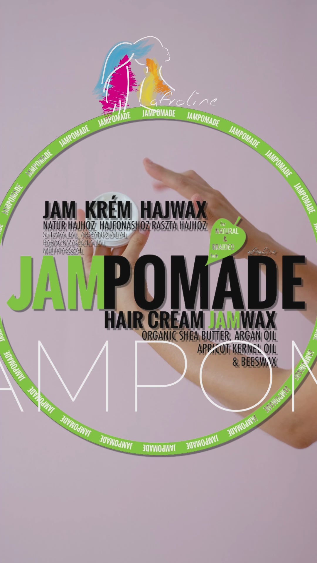 JamPomade hajwax hajfonáshoz AFROline