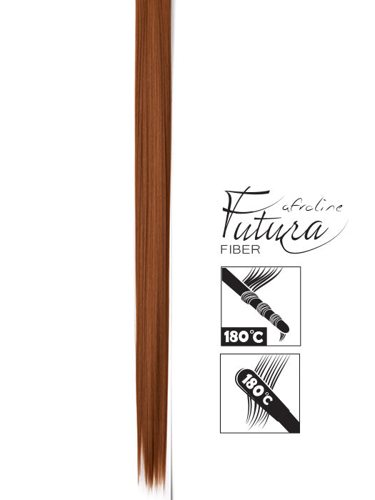 FUTURA tincsezett haj 27# Vörösesbarna - AFROline póthaj shop