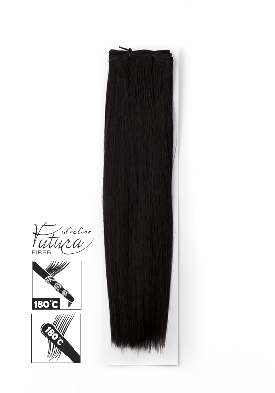 FUTURA tresszelt haj 2# Nagyon sötétbarna - AFROline póthaj shop