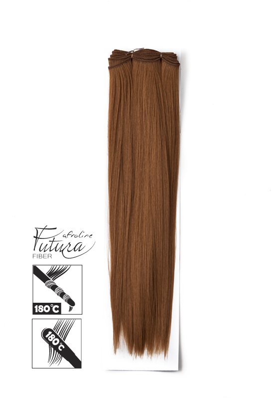 FUTURA tresszelt haj 27# Vörösesbarna - AFROline póthaj shop