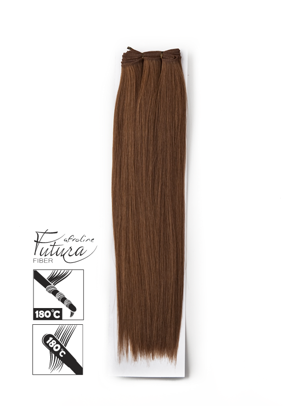 FUTURA tresszelt haj 27/30# Vörösesbarna/Sötétvörösesbarna melír - AFROline póthaj shop