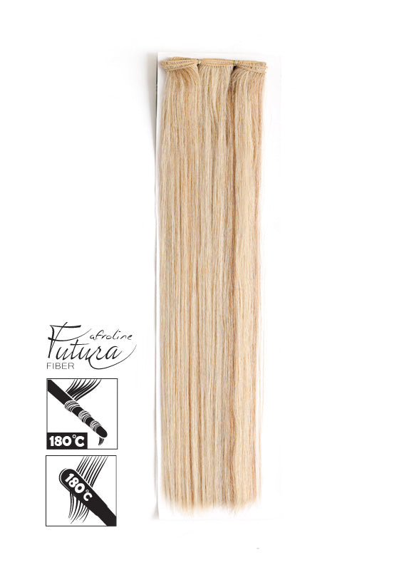 FUTURA tresszelt haj 613/30# Szőke/Sötétvöröses barna melír - AFROline póthaj shop