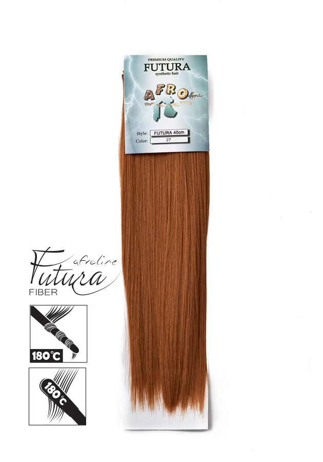 FUTURA tresszelt haj 27# Vörösesbarna - AFROline póthaj shop