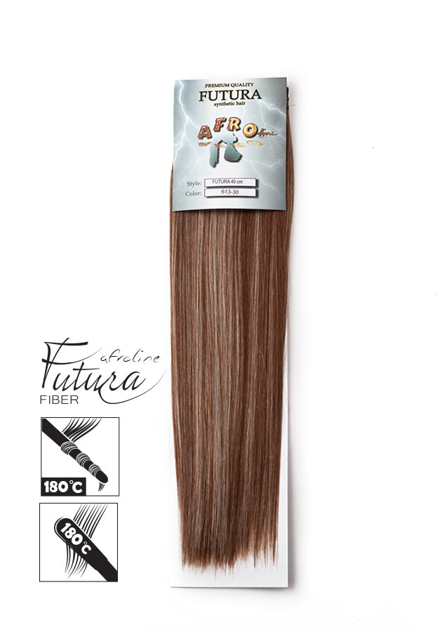 FUTURA tresszelt haj 30/613# Sötétvörösesbarna/Szőke melír - AFROline póthaj shop