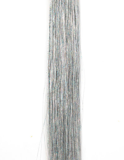 Glitter szál AFROline ezüst 60