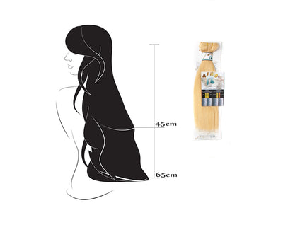 Indiai tresszelt haj 24# Sötétszőke - AFROline póthaj shop