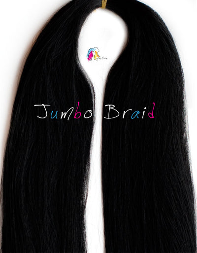 Jumbo Braid haj 1# Fekete AFROline - AFROline póthaj shop