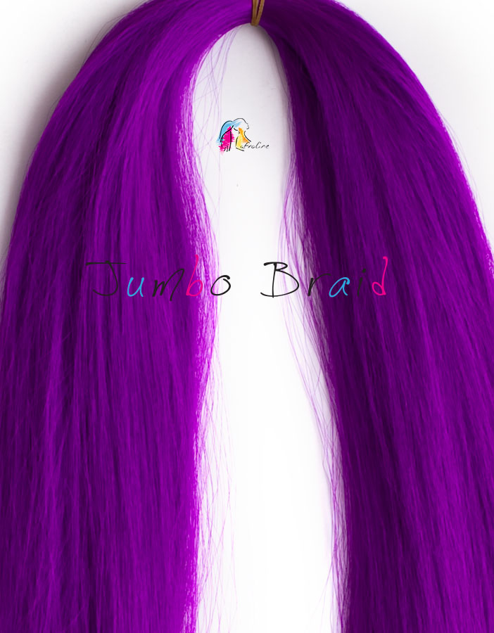 Jumbo Braid póthaj Sötétlila AFROline
