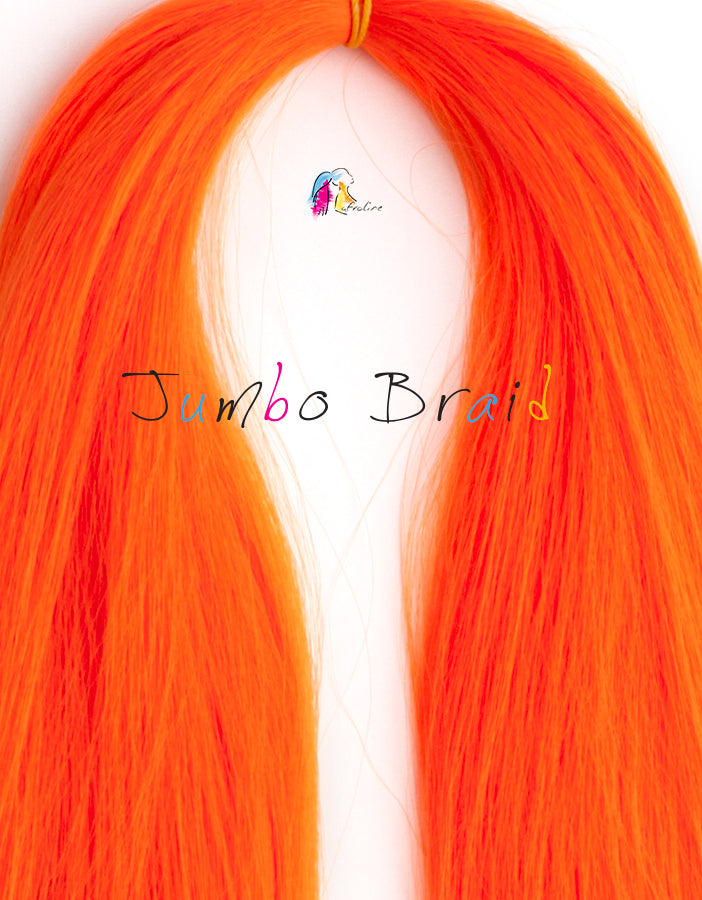 Jumbo Braid haj Narancs AFROline - AFROline póthaj shop