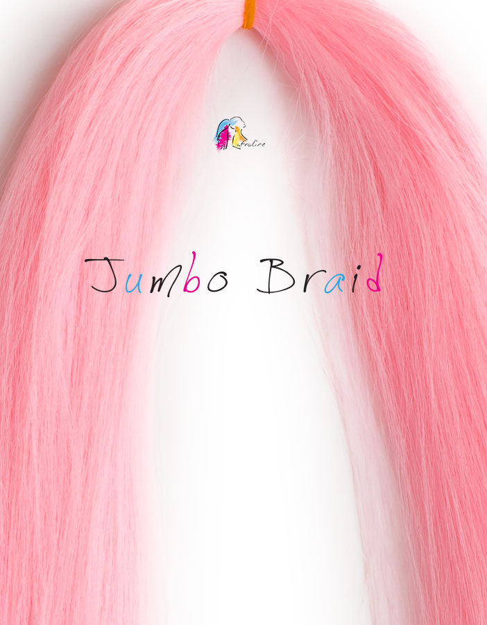 Jumbo Braid haj Rózsaszín AFROline - AFROline póthaj shop