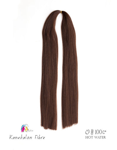 KANEKALON haj 6# Sötétbarna AFROline - AFROline póthaj shop