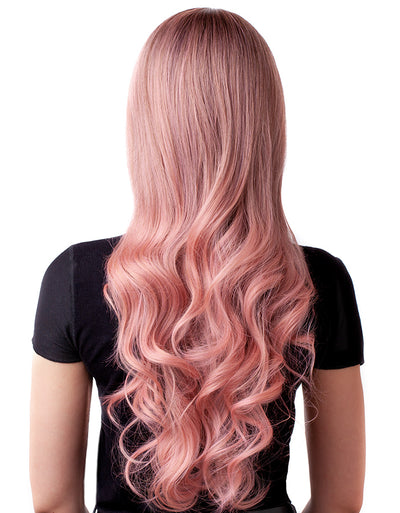 Paróka műhaj SEVILLA Rosegold ombre AFROline